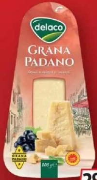Delaco Grana Padano 200g