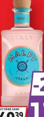 MALFY ROSA GIN 41% ALCOOL 0.7L