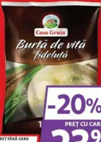 CASA GRUIA Burtă vită fideluță 1kg