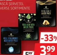 PAX MOLY MASCĂ ȘERVEȚEL DIVERSE SORTIMENTE