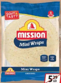 Mission Mini Tortilla Wraps 150g