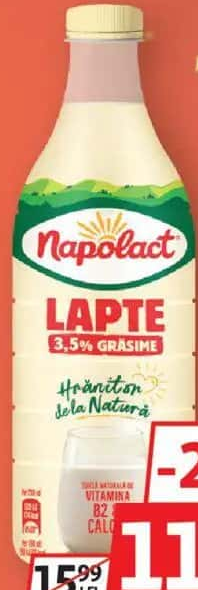Napolact Lapte 3.5% 1.5L