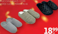 INEXTENSO Papuci casă adulți / copii diverse culori, mărimi 26-46