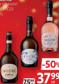 Maestro Vin Spumant Alb / Roze 0.75L