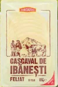 Mirdatod Cașcaval de Ibănești feliat 120g