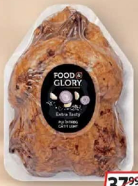 Food & Glory Extra Tasty Pui întreg gătit lent