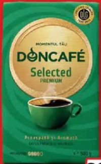 Doncafe Selected Cafea Măcinată și Prăjită 500g