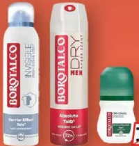 Borotalco Deodorant spray / stick / roll-on diverse sortimente