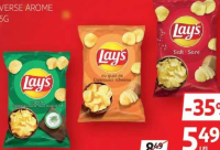 Lay's Chips Diverse Arome 125g