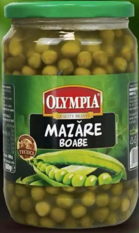Olympia mazăre boabe 720ml
