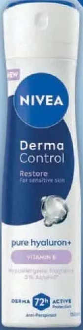 Nivea Deodorant spray Derma Control Restore 150 ml