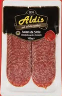 ALDIS Salam de Sibiu, feliat 100 g