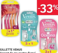 GILLETTE VENUS Aparat de ras pentru femei 3/3+1 buc.