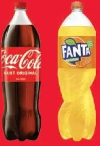 Coca-Cola / Fanta Băutură răcoritoare 2,0 l