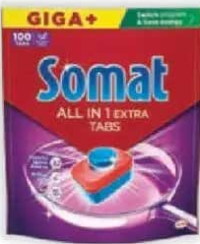 Somat Detergent pentru mașina de spălat vase 100 tablete / 88 capsule