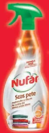 NUFĂR Soluție pentru scos pete 500 ml