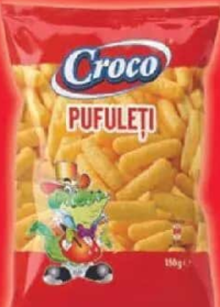 CROCO Pufuleți cu sare 150 g