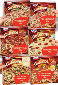 Dr. Oetker Pizza Guseppe diverse sortimente 335/375/380/410/418/425g