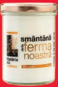 LĂPTĂRIA CU CAIMAC Smântână 30% 400 g