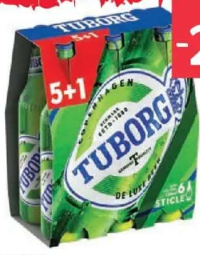 Tuborg Bere blondă 6 x 0,33 l