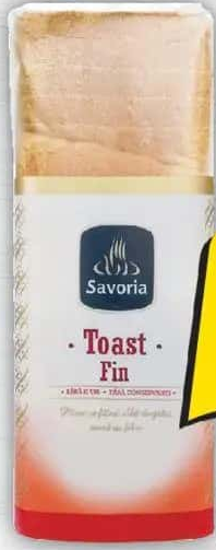 Savoria Toast Fin, 500g