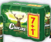 Ciucaș Bere Blondă, (7+1)x0.5L
