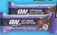 ON Nutty Baton proteic, ciocolată și caramel, 70g
