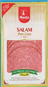 Meda Salam porc, extra, feliat, 100g