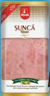 Meda Șuncă, feliată, 100g