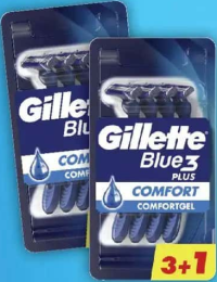 Gillette Blue3 Aparat de ras, comfort, 3/4 buc.