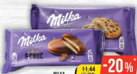 Milka Fursecuri cu ciocolată, Sensations/Biscuiți cu cremă Oreo, 156g/Choc & Choc, Prăjitură cu cioc