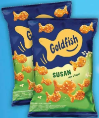 Goldfish biscuiți cu susan / cu gust de cașcaval 80g