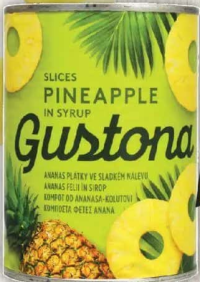 Gustona Ananas felii în sirop 565g