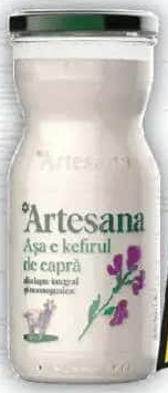 ARTESANA KEFIR DIN LAPTE DE CAPRĂ MIN. 3% GRĂSIME, 350ML