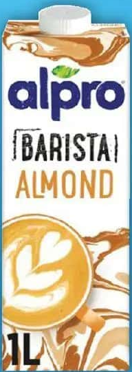 Alpro Băutură vegetală din migdale, Barista, 1L
