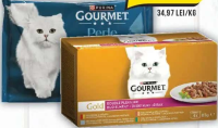 Gourmet Gold Hrană umedă pentru pisici, diverse sortimente, pachet 4x85g