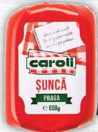 Caroli Șuncă Praga, 650g