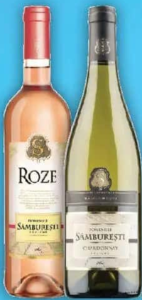 Domeniile Sâmburești Vin Rose / Alb / Roșu 0.75L