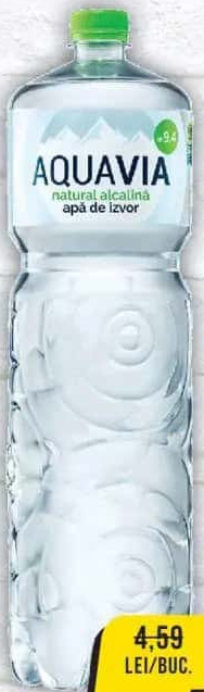 Aquavia Apă de izvor natural alcalină 2l
