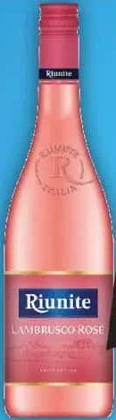 Riunite Vin Petiant Rose 750ml