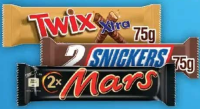 Twix / Mars / Snickers baton de ciocolată 70g / 75g