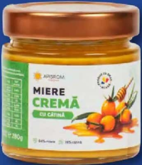 APISROM Miere cremă cu cătină 280 g