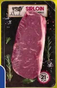 Vrăbioară mânzat (Sirloin Steak) maturat 21 de zile per 100 g