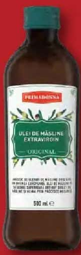 Primadonna Ulei de măsline extravirgin / rafinat și virgin 500 ml