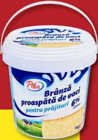Pilos Brânză proaspătă 6% grăsime 1kg
