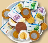 FAVORINA Bănuți de ciocolată 150 g