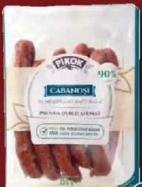 Pikok Cârnați Cabanoși 350 g