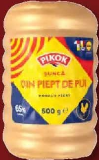 Pikok Șuncă din piept de pui 500g
