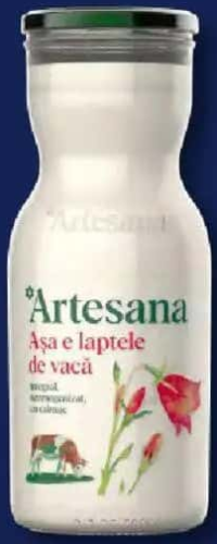 Artesana Lapte de vacă 1 L