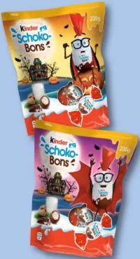 KINDER SCHOKO-BONS Bomboane de ciocolată Halloween 200 g